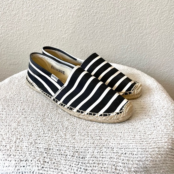SOLUDOS Striped Original Espadrilles - Picture 1 of 10
